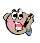 Funny smiley face（個別スタンプ：26）