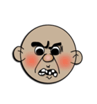 Funny smiley face（個別スタンプ：27）