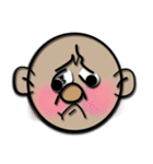 Funny smiley face（個別スタンプ：34）