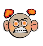 Funny smiley face（個別スタンプ：36）