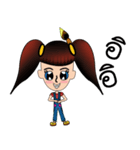 Jaidee's Kids art（個別スタンプ：3）