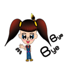 Jaidee's Kids art（個別スタンプ：4）