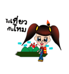 Jaidee's Kids art（個別スタンプ：9）