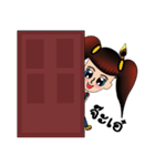 Jaidee's Kids art（個別スタンプ：16）