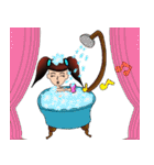 Jaidee's Kids art（個別スタンプ：17）