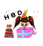 Jaidee's Kids art（個別スタンプ：22）