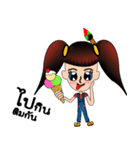 Jaidee's Kids art（個別スタンプ：31）