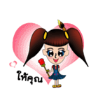Jaidee's Kids art（個別スタンプ：40）