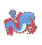 Monyo-Monyo Friends:)（個別スタンプ：3）