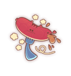Monyo-Monyo Friends:)（個別スタンプ：6）