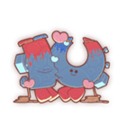 Monyo-Monyo Friends:)（個別スタンプ：8）