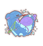Monyo-Monyo Friends:)（個別スタンプ：14）