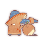 Monyo-Monyo Friends:)（個別スタンプ：17）
