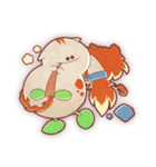 Monyo-Monyo Friends:)（個別スタンプ：18）