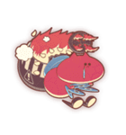Monyo-Monyo Friends:)（個別スタンプ：25）