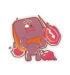 Monyo-Monyo Friends:)（個別スタンプ：35）