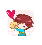 愉快なともだち Piro ＆ Piyo（個別スタンプ：5）