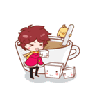 愉快なともだち Piro ＆ Piyo（個別スタンプ：8）