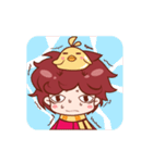 愉快なともだち Piro ＆ Piyo（個別スタンプ：19）