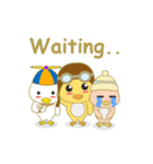 cute chicks siblings2（個別スタンプ：35）