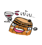 crazy oak barrels（個別スタンプ：12）