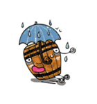 crazy oak barrels（個別スタンプ：21）