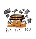 crazy oak barrels（個別スタンプ：29）