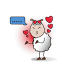 Very Funny and Fluffy-white Sheep Vol II（個別スタンプ：11）