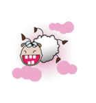 Very Funny and Fluffy-white Sheep Vol II（個別スタンプ：15）