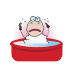 Very Funny and Fluffy-white Sheep Vol II（個別スタンプ：23）