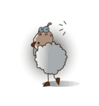 Very Funny and Fluffy-white Sheep Vol II（個別スタンプ：26）