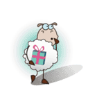 Very Funny and Fluffy-white Sheep Vol II（個別スタンプ：35）