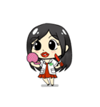 Pharmacist girl（個別スタンプ：7）