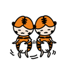 Lucky sheep's husband( happy tiger)（個別スタンプ：5）