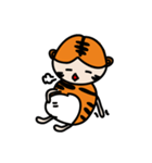 Lucky sheep's husband( happy tiger)（個別スタンプ：9）
