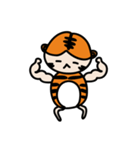 Lucky sheep's husband( happy tiger)（個別スタンプ：22）