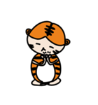 Lucky sheep's husband( happy tiger)（個別スタンプ：28）