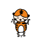 Lucky sheep's husband( happy tiger)（個別スタンプ：30）