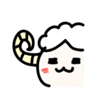 Lucky sheep's husband( happy tiger)（個別スタンプ：38）