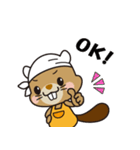 イエール 職人語を喋るキャラスタンプ（個別スタンプ：6）
