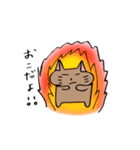 グダグダ猫（個別スタンプ：8）