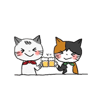 ねこ姉妹（個別スタンプ：19）
