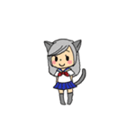 ねこ姉妹（個別スタンプ：37）