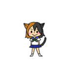 ねこ姉妹（個別スタンプ：38）