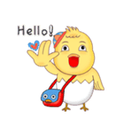 Baby chick (savory)（個別スタンプ：1）