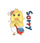 Baby chick (savory)（個別スタンプ：10）