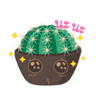 Melo ＆ Mone Cactus（個別スタンプ：4）