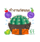 Melo ＆ Mone Cactus（個別スタンプ：25）