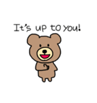くまおくんの日常会話（個別スタンプ：8）