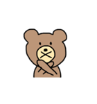 くまおくんの日常会話（個別スタンプ：28）